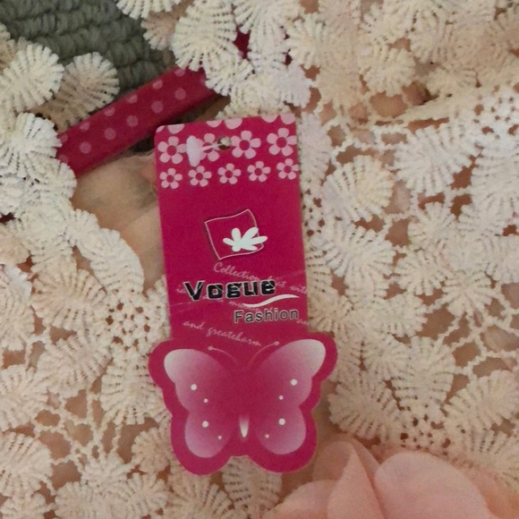 Pink lace toddler dress NWT - Picture 4 of 4